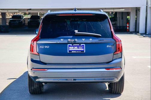 Denim Blue Metallic 2026 Volvo XC90 Plus, B6 AWD Gas (mild hybrid), Gasoline, Bright, 7 Seats