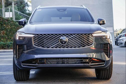 Denim Blue Metallic 2026 Volvo XC90 Plus, B5 AWD Gas (mild hybrid), Gasoline, Bright, 7 Seats