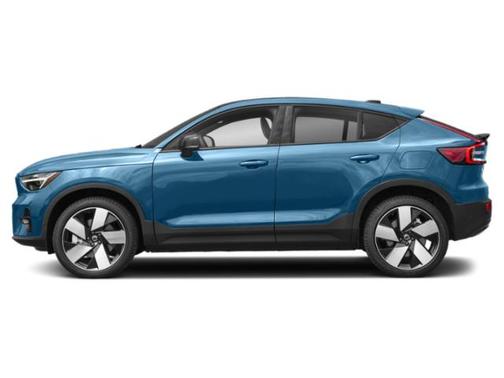 Fjord Blue Metallic 2023 Volvo C40 Recharge Pure Electric Twin Plus