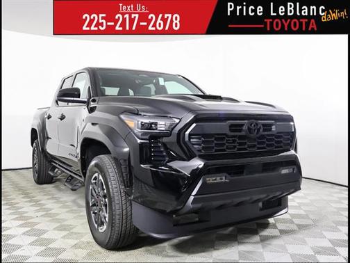 Black 2026 Toyota Tacoma TRD Sport