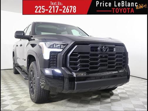 Midnight Black Metallic 2025 Toyota Tundra Limited