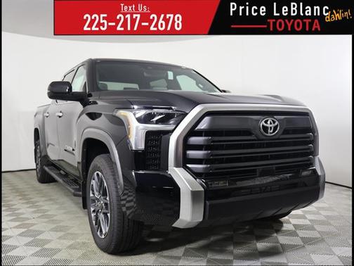 Midnight Black Metallic 2026 Toyota Tundra Limited