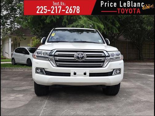 Blizzard Pearl 2021 Toyota Land Cruiser Base