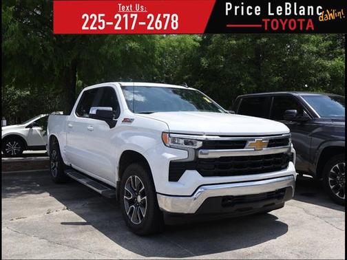 Summit White 2022 Chevrolet Silverado 1500 LT