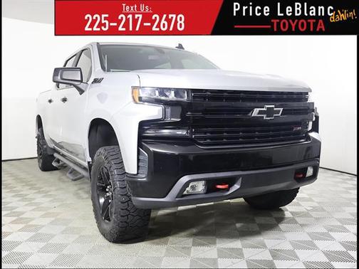 Silver Ice Metallic 2019 Chevrolet Silverado 1500 LT Trail Boss