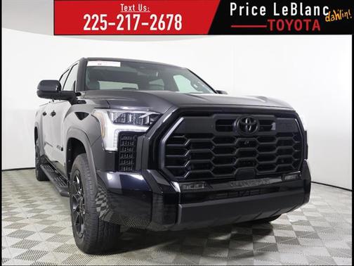 Midnight Black Metallic 2025 Toyota Tundra Limited