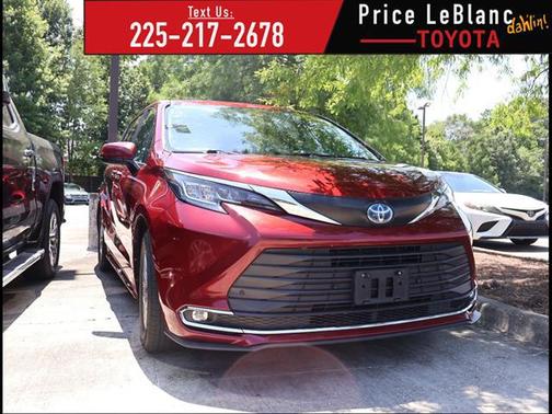 Ruby Flare Pearl 2023 Toyota Sienna XLE