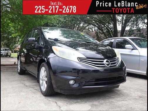 Super Black 2014 Nissan Versa Note S Plus