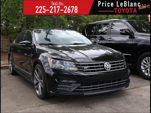 Deep Black Pearl 2017 Volkswagen Passat 1.8T R-Line w/Comfort