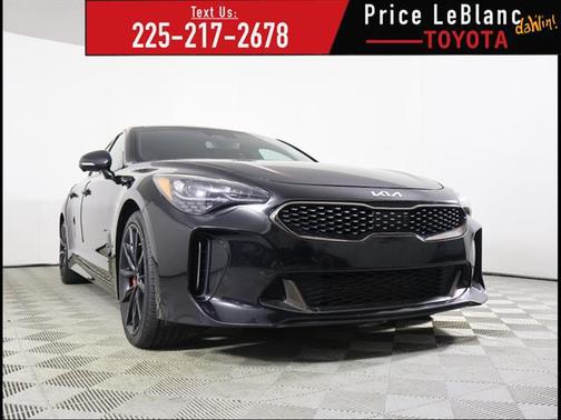 Aurora Black 2022 Kia Stinger GT2