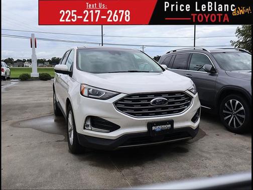 WHITE 2019 Ford Edge SEL