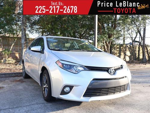 2016 Toyota Corolla LE Plus