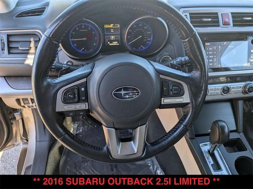 2016 Subaru Outback 2.5i Limited