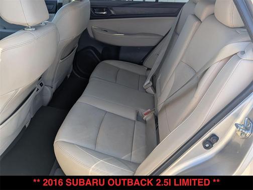 2016 Subaru Outback 2.5i Limited