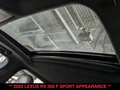 2022 Lexus RX 350 F SPORT Appearance