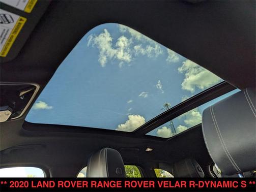 2020 Land Rover Range Rover Velar P250 S R-Dynamic