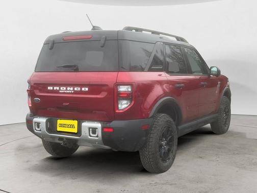 RUBY RED METALLIC TC 2025 Ford Bronco Sport BADLANDS