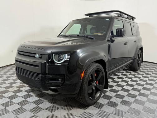 Santorini Black Metallic 2022 Land Rover Defender 110 X