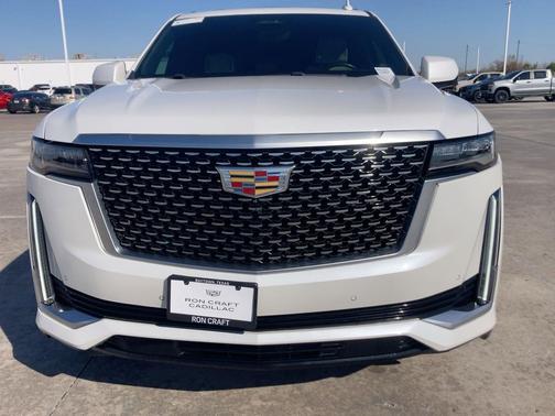 Crystal White Tricoat 2023 Cadillac Escalade ESV Premium Luxury