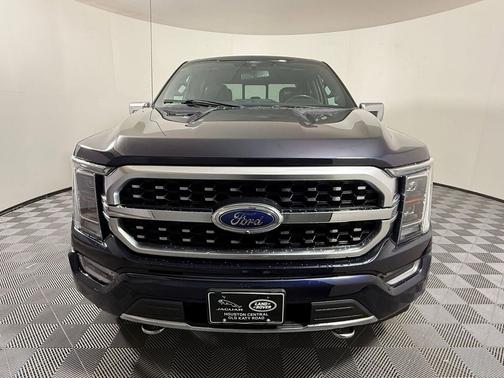 Antimatter Blue Metallic 2021 Ford F-150 Platinum