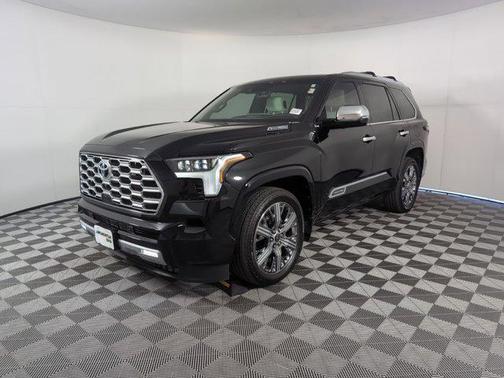 Midnight Black Metallic 2024 Toyota Sequoia Capstone