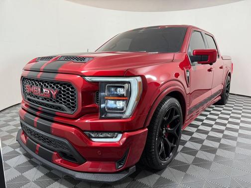 Rapid Red Metallic Tinted Clearcoat 2022 Ford F-150 Lariat
