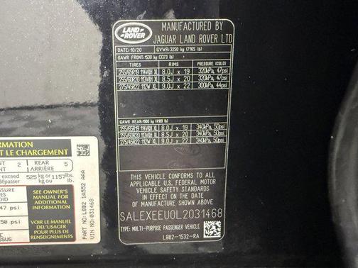 2020 Land Rover Defender 110 X