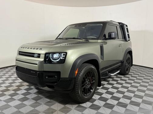 Pangea Green Metallic 2022 Land Rover Defender 90 X-Dynamic S