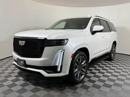 Crystal White Tricoat 2022 Cadillac Escalade Sport