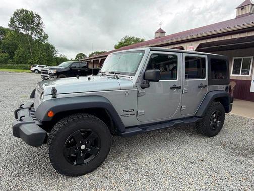 Billet Silver Metallic Clearcoat 2018 Jeep Wrangler JK Unlimited Sport