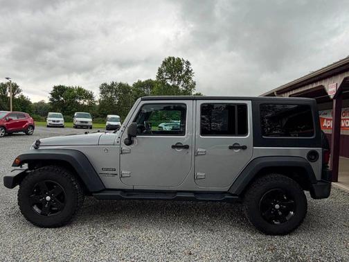 Billet Silver Metallic Clearcoat 2018 Jeep Wrangler JK Unlimited Sport