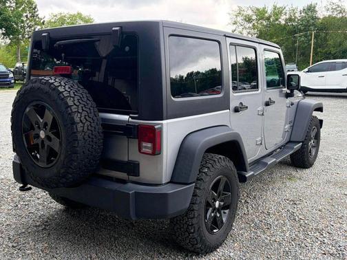 Billet Silver Metallic Clearcoat 2018 Jeep Wrangler JK Unlimited Sport