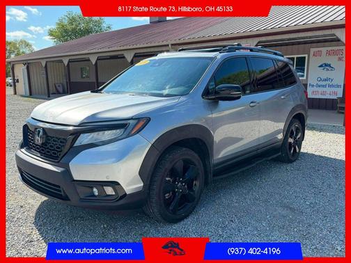 Lunar Silver Metallic 2019 Honda Passport Elite
