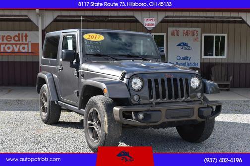 Granite Crystal Metallic Clearcoat 2017 Jeep Wrangler Sport