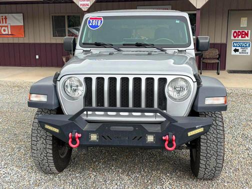 Billet Silver Metallic Clearcoat 2018 Jeep Wrangler Sport S