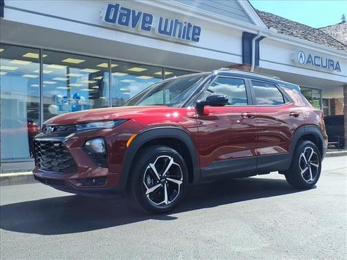 Crimson Metallic 2023 Chevrolet Trailblazer RS