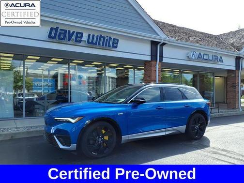 Double Apex Blue Pearl 2024 Acura ZDX Type S