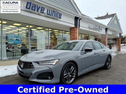 Urban Gray 2025 Acura TLX A-Spec