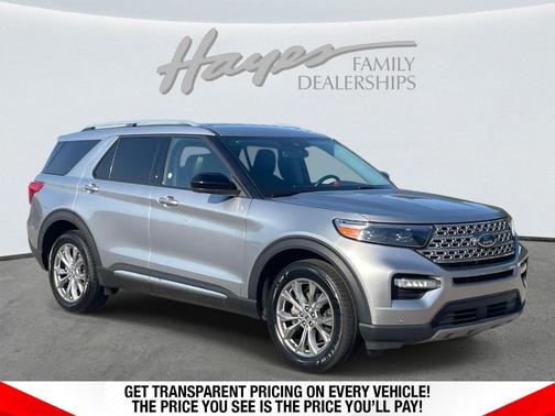 Iconic Silver Metallic 2023 Ford Explorer Limited