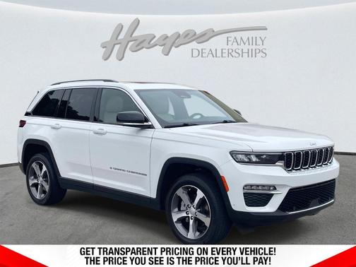 Bright White Clearcoat 2023 Jeep Grand Cherokee Limited