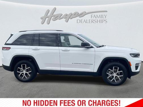 Bright White Clearcoat 2023 Jeep Grand Cherokee Limited