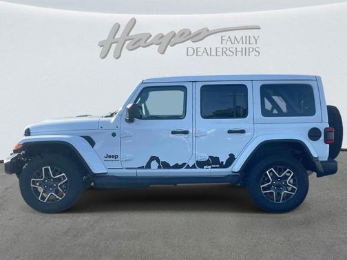 Bright White Clearcoat 2026 Jeep Wrangler Sahara