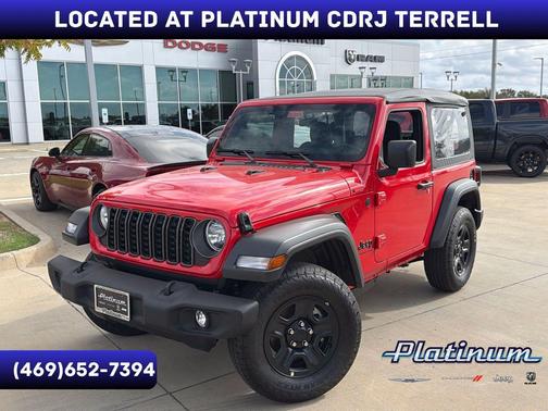 Firecracker Red Clearcoat 2027 Jeep Wrangler Sport