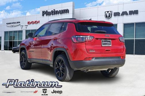 Red 2026 Jeep Compass Latitude