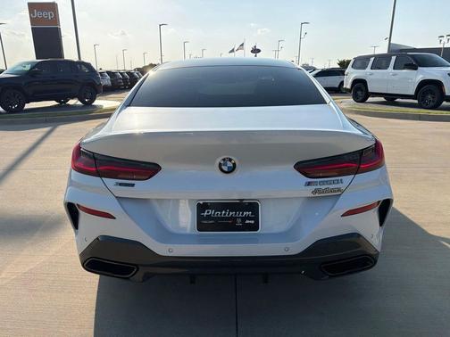 Mineral White Metallic 2021 BMW M850 Gran Coupe xDrive