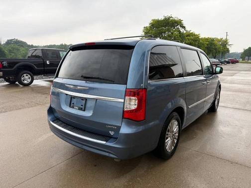 Blue 2011 Chrysler Town & Country Limited