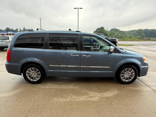 Blue 2011 Chrysler Town & Country Limited
