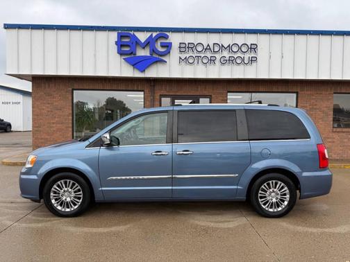 Blue 2011 Chrysler Town & Country Limited