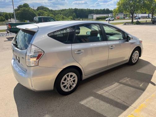 Silver 2012 Toyota Prius v Two