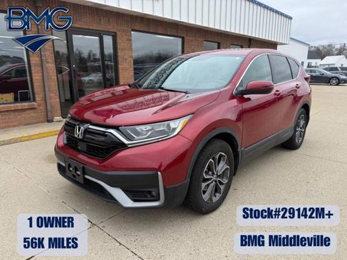Red 2020 Honda CR-V EX